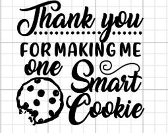 One Smart Cookie Svg Etsy
