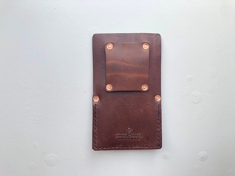 Full Grain Leather VersaCase Phone Holster for Belt and Backpack