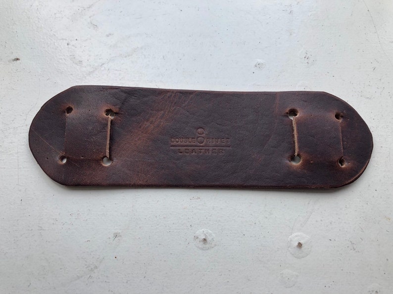 Thick Leather Shoulder Strap Pad Made in America With American Leather Etsy