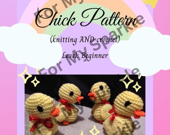 Digital Chick Crochet and knitting pattern mix