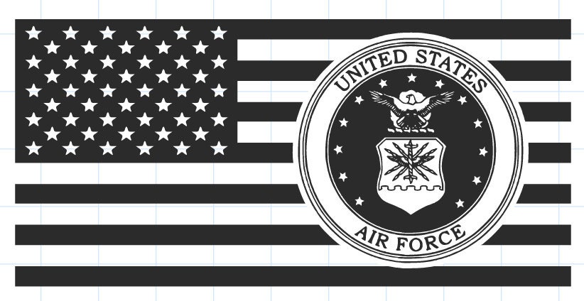 Download US Air Force Flag, American Flag, Military Flag, Army, Svg ...