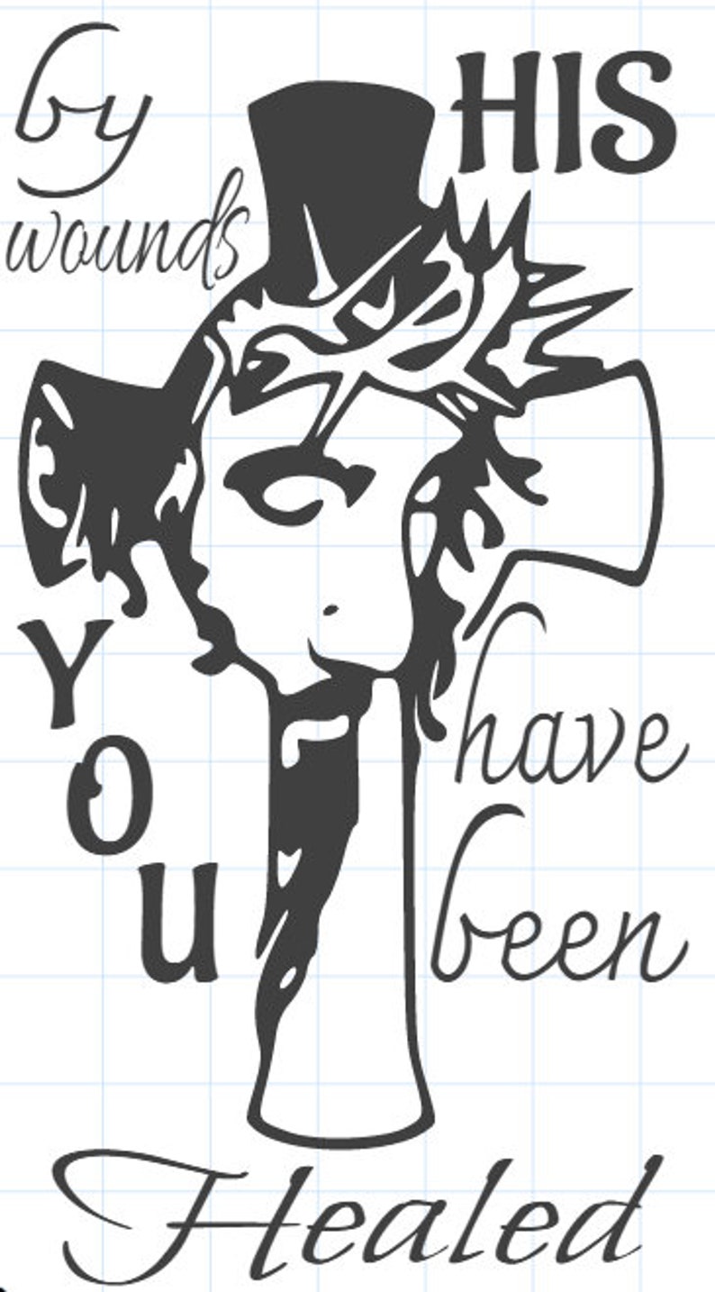 Download Jesus On The Cross Svg Png Dxf Cricut Silhouette Monogram ...