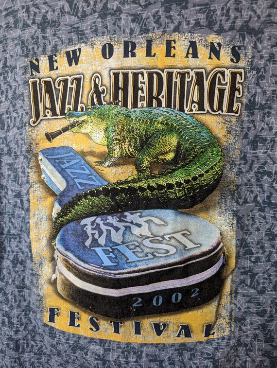 Vintage Y2K 2002 New Orleans Jazz & Heritage Fest… - image 5