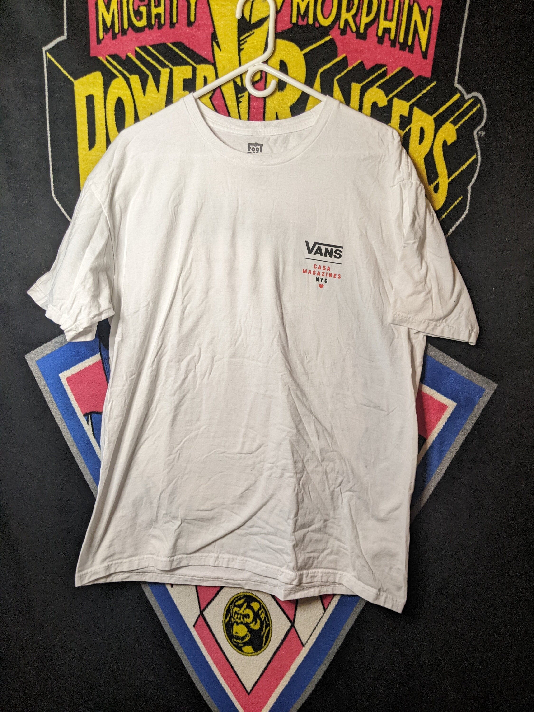 Rare Limited Vans Foot the Bill CASA NYC White T-shirt. in - Etsy