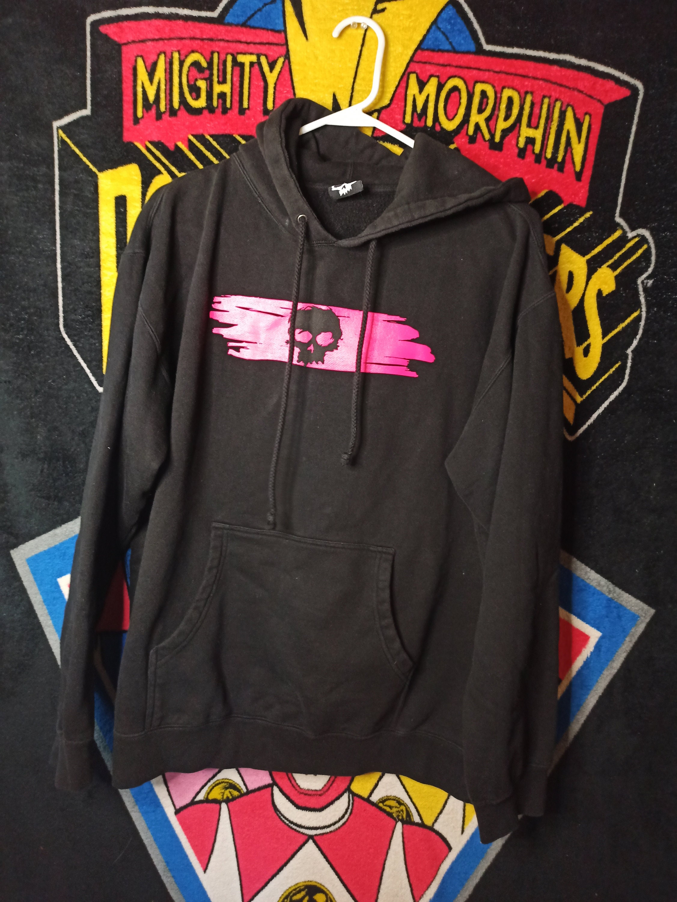 Vintage ZERO Skateboards black pullover hoodie. In great Etsy