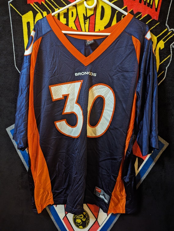 Vintage 90s Nike Team NFL Denver Broncos Terrell … - image 1