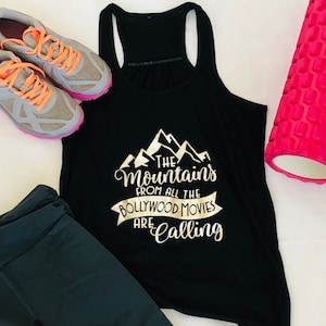 The Mountains from all the Bollywood Movies are calling tank tops