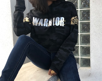 Durga Ma Warrior Hoodie, South Asian clothing, Desi hoodie, Indian