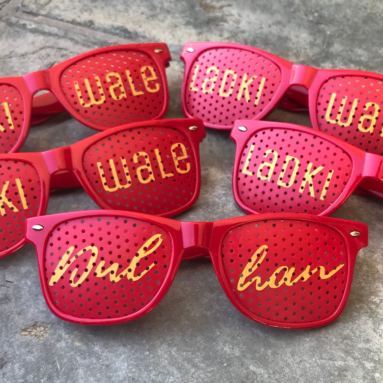 Shaadi Sunglasses Indian Wedding Dulhan Ladkiwale Etsy