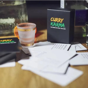 Juego de fiesta Curry Karma, Juego de fiesta Desi, Juego de beber Desi