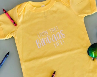 Living that Bindaas Life Indian Onesie