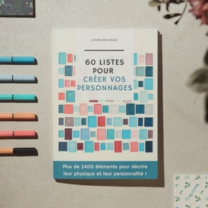 Pack 4 Cadeau auteur : livre 60 listes 1 carnet A6 au choix 2 crayons 1 carte Cadeau pour écrivain Coffret cadeau autrice image 2