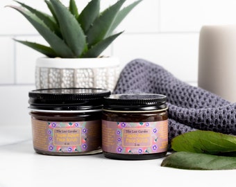 Brown Sugar Scrub, All Natural | Maple-Agave Exfoliating Face Scrub | Organic and Sustainable Ingredients, Essential Oils, Jojoba Oil