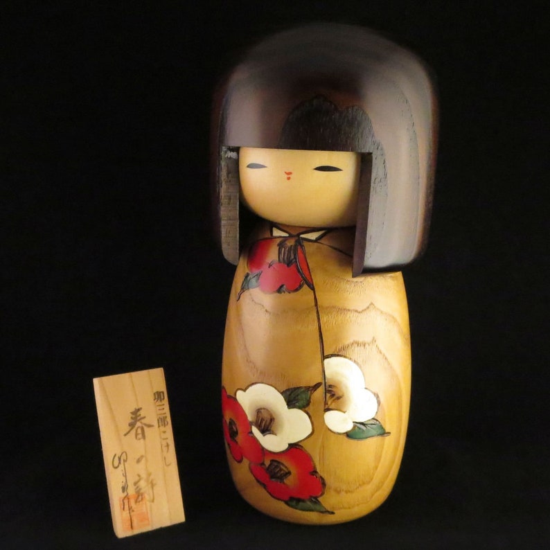 japanese wooden dolls vintage