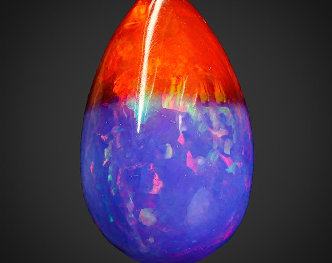 SLVR BRCLT LG OPAL, WHTE, & CHMPGN STONES