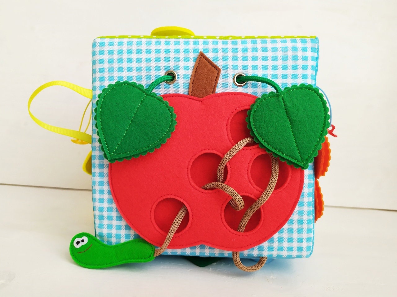 Soft baby cubes busy cube christmas educational baby toy Etsy