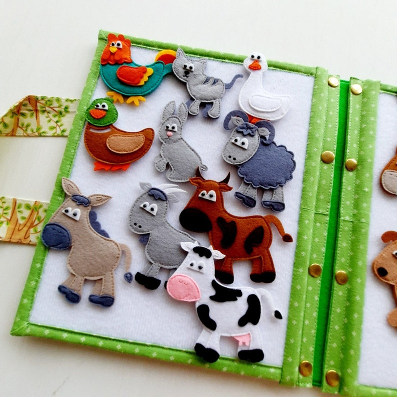 Felt Board Play Matfelt Set 20 Petseducational Tablet for Etsy