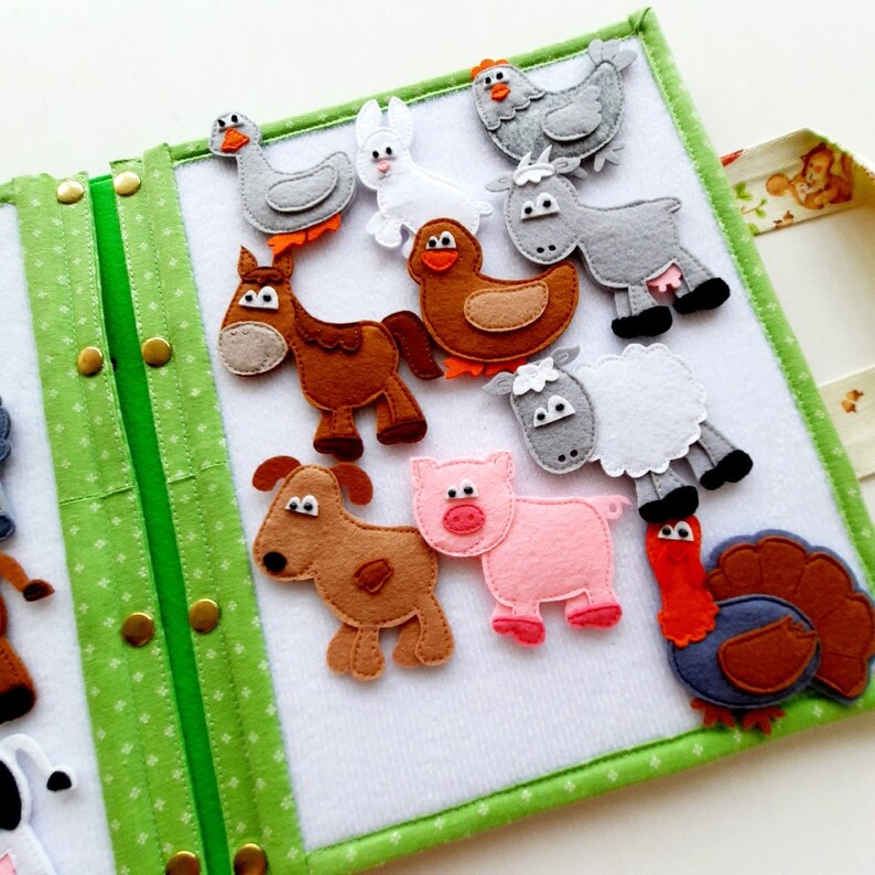 Felt Board Play Matfelt Set 20 Petseducational Tablet for Etsy