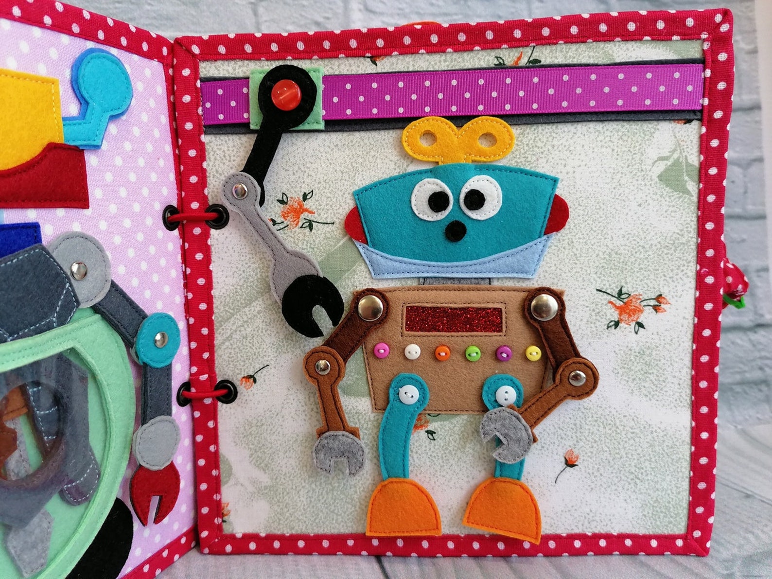 Nuts and Bolts About Robot Educational book about robots Etsy