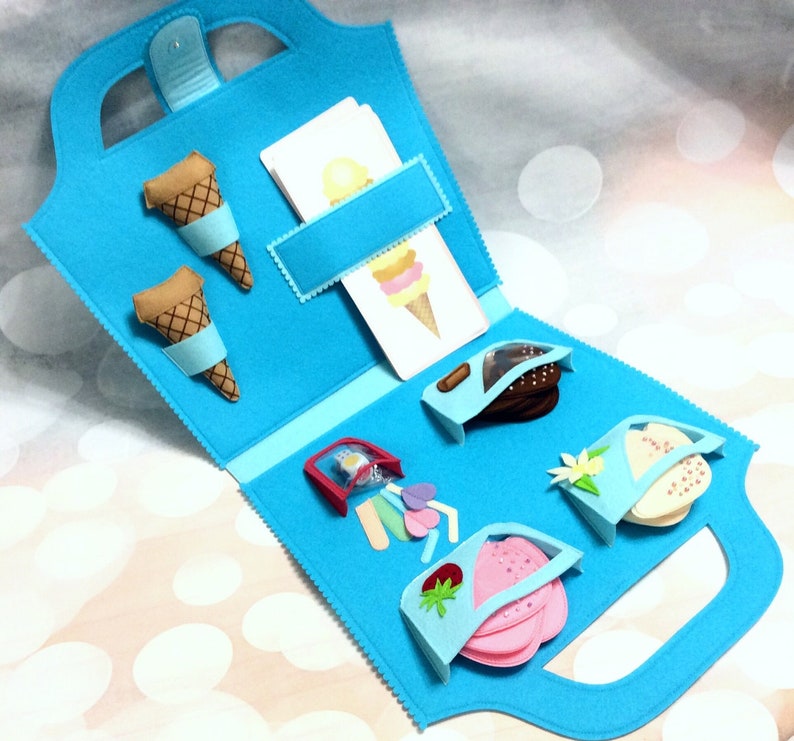 Montessory toy Toddler Sensory book Travel Toddler Toys Quiet Book Activity Toddler Sensory toyset Book Felt Book
