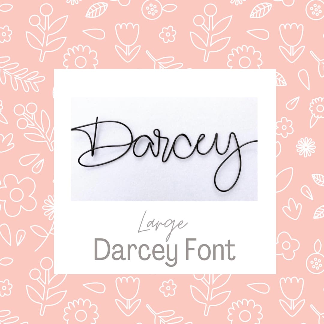 Large Custom Wire Words Wall Mount Wire Words Wall Decor Quotes for Walls Wire Art New Home