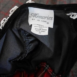 Memories by Jo Lene 
Style # 2024S, Cut# 30061
Size 3T
Made in USA of Imported Fabric