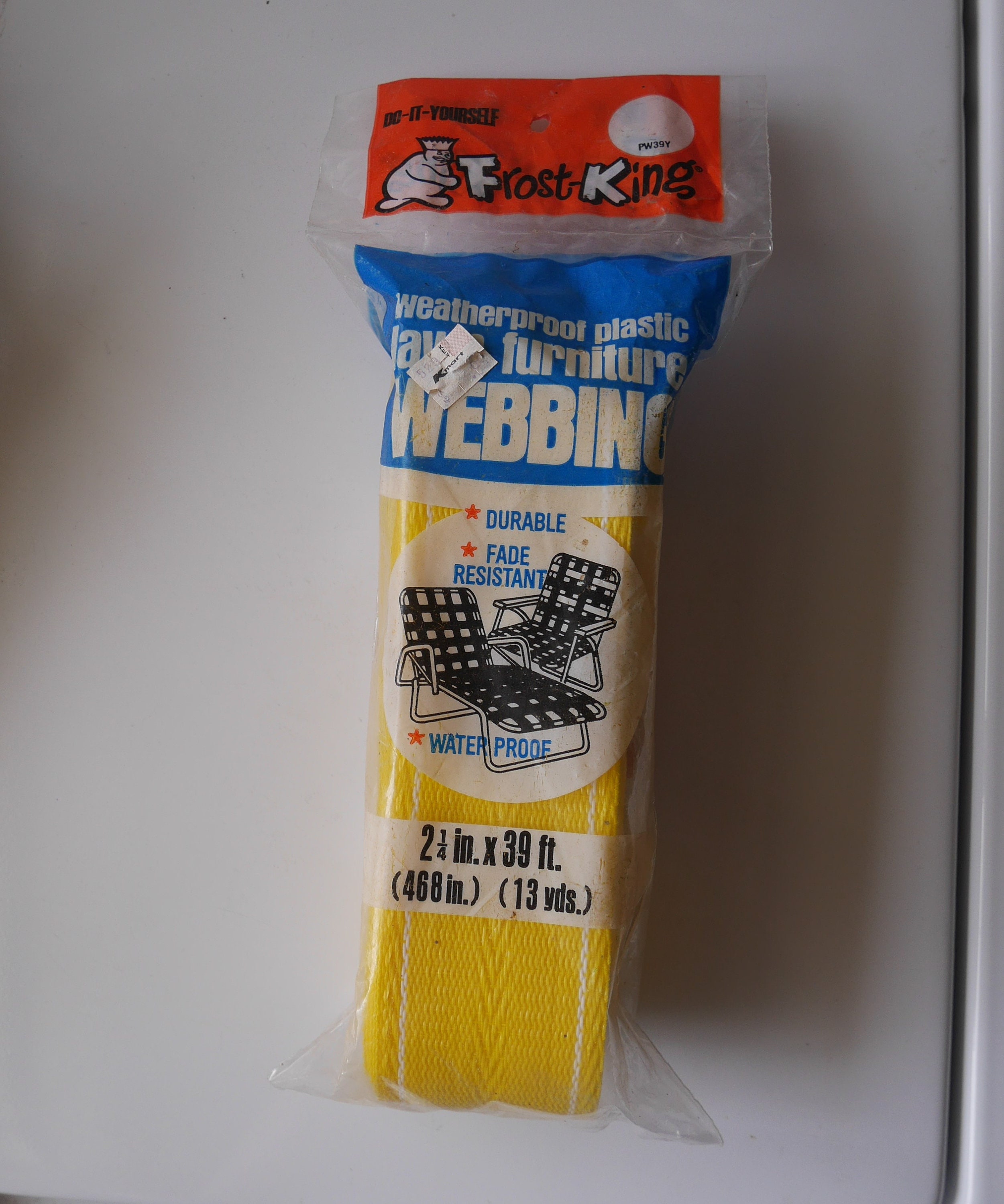 Vintage Frost King Lawn Chair Re Webbing Kit 39 Ft. Restore Your