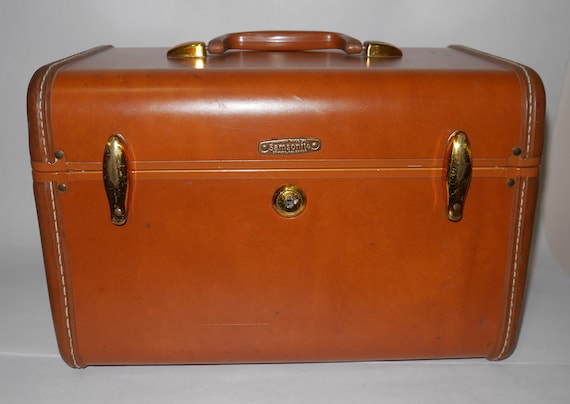 Vintage Samsonite Train Case Travel Case Toiletry