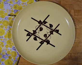 Vintage Santa Anita Ware TRELLIS 12" Serving plate California Pottery VHTF