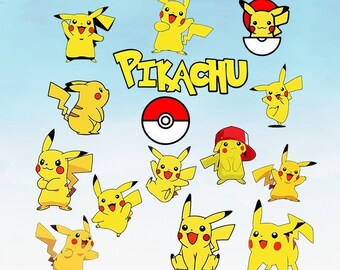 Download Pikachu svg | Etsy