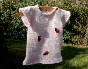 Tunika,Babypullover mit kurzem Arm