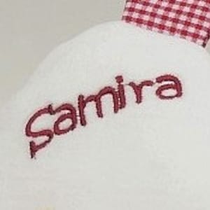 ADD-ON name embroidery on cuddly duck by so schee