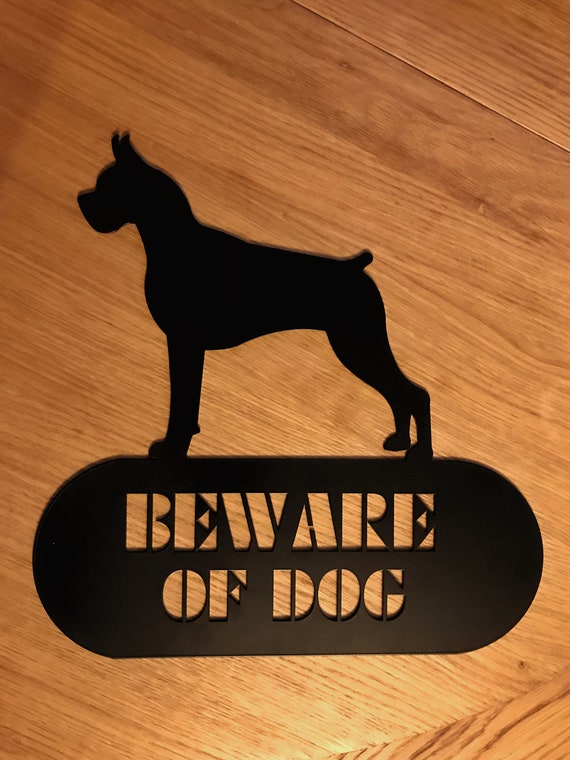 etsy beware of dog sign