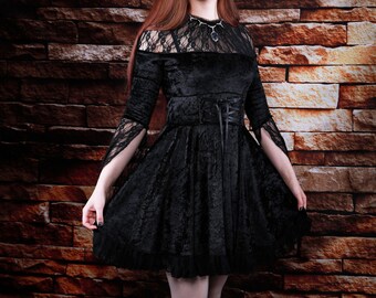 Romantic Velvet Dress