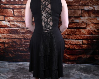 Lace Back Dress