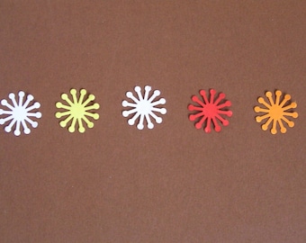 50 Blütenstempel in 5 Farben (Set 1)