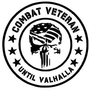 Tot Valhalla Combat Veteraan SVG