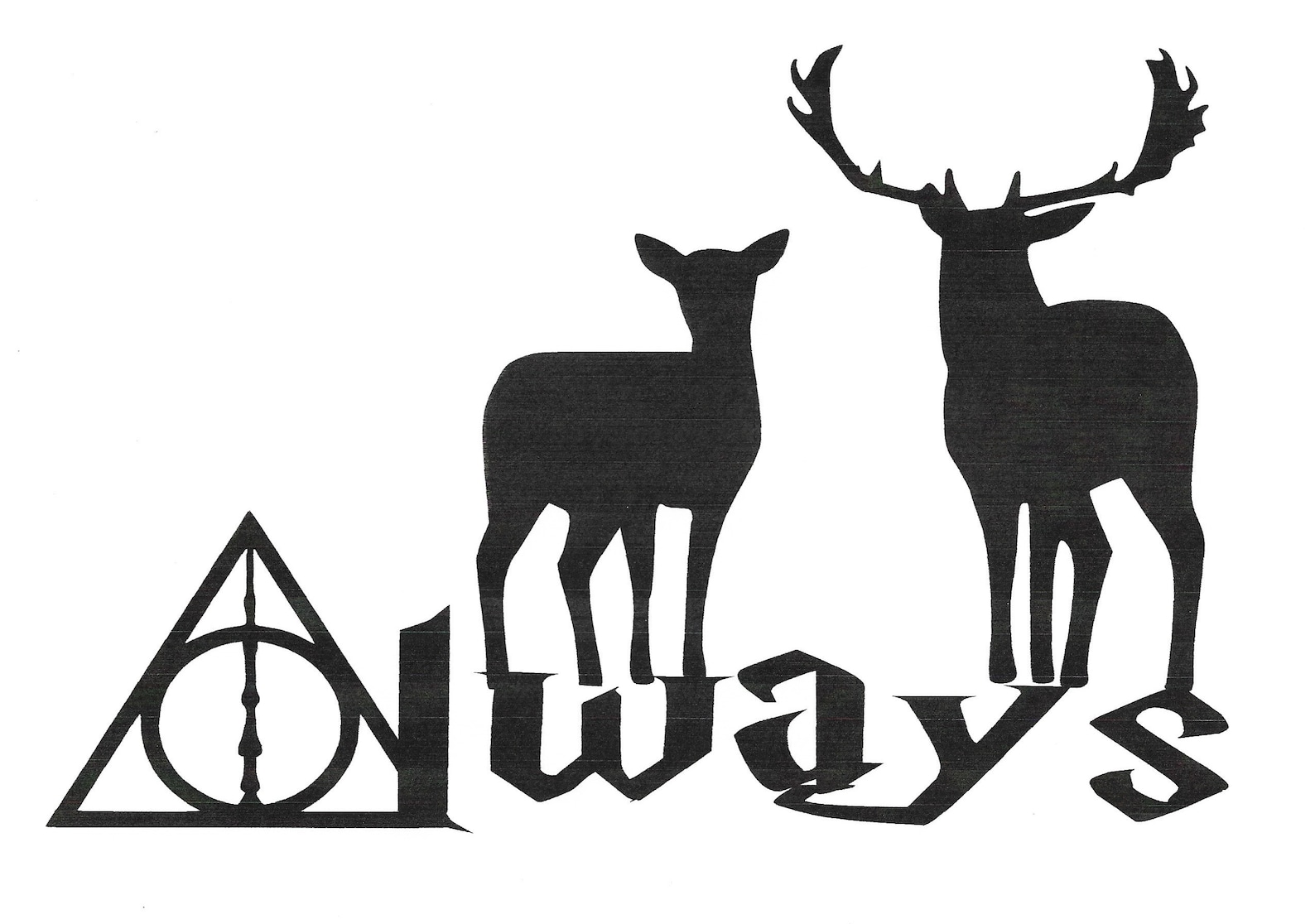 Harry Potter Always SVG file | Etsy
