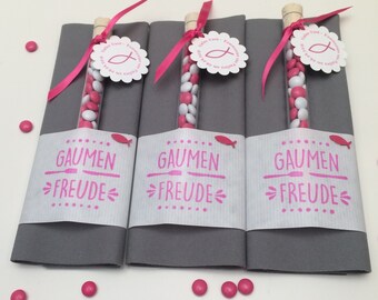 20 Tunika-Schachteln Zur Erstkommunion Mit Schleife - Gastgeschenk-Boxen Für Konfekt, Made In Italy