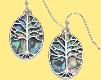 Orecchini Pendenti Turchese E Madreperla Turchese BRASS Workshop Bsor07 - Foto 2