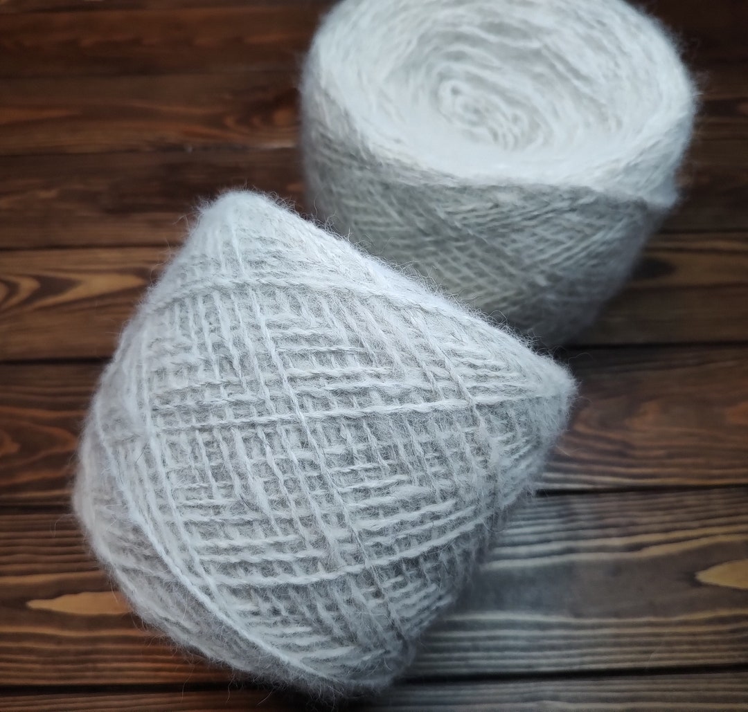 Custom Order Handspun Yarn, Siberian Husky Wool, Chiengora, Dog Hair
