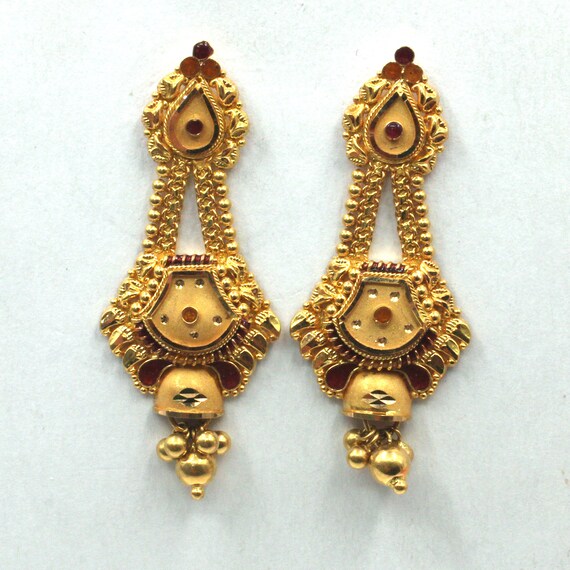 Oval Aztec Earrings