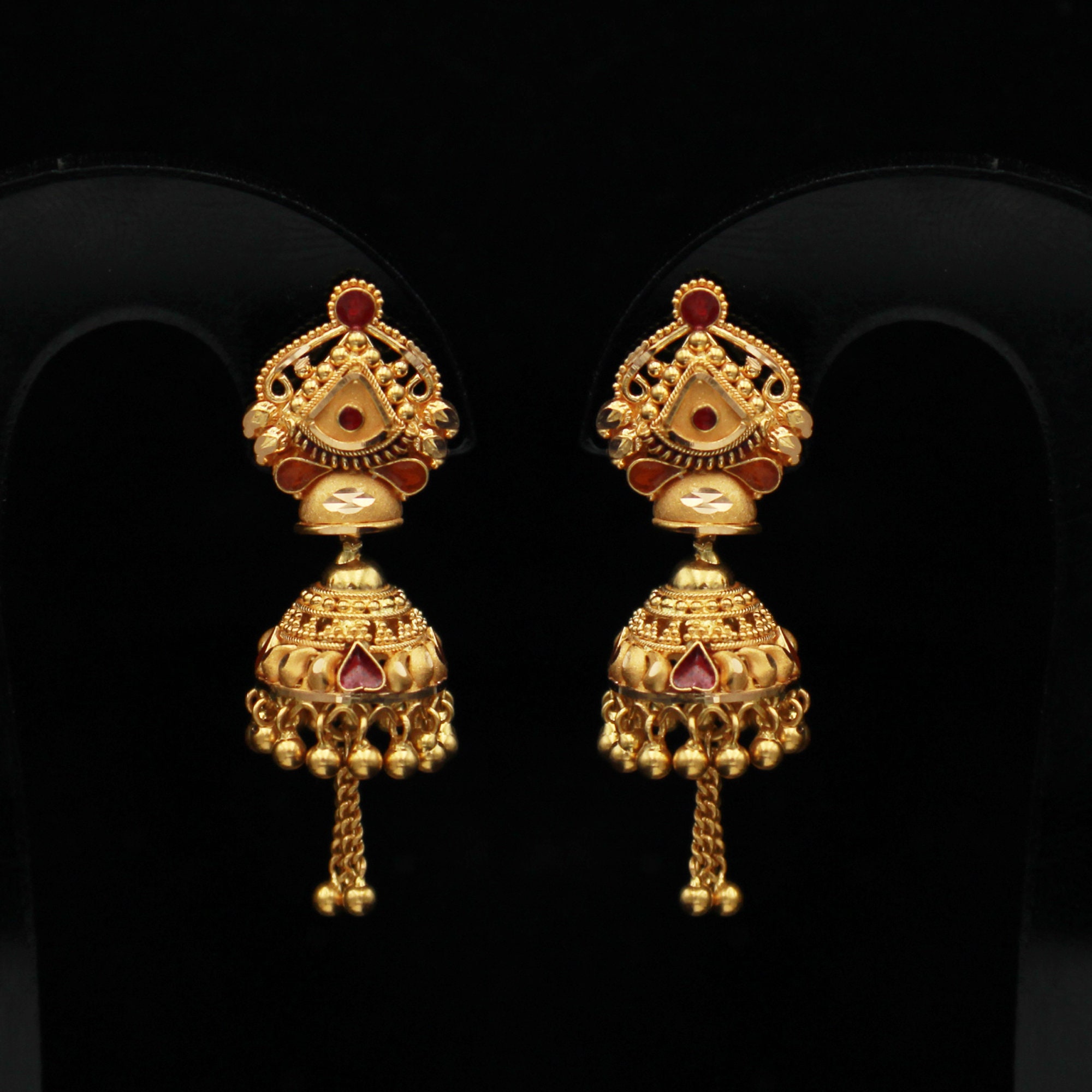 Buy Peacock Small Oxidised Jhumki Earrings/handmade Jhumka Earrings/traditional  Jhumka Earrings. Online in India - Etsy