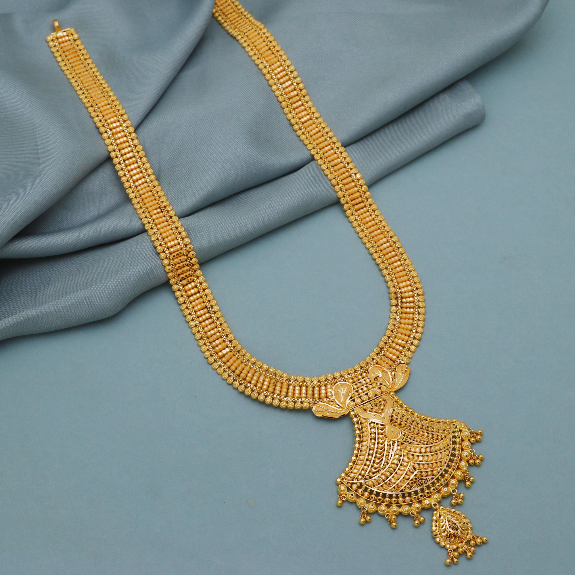 22 carat gold necklace sale designs with price