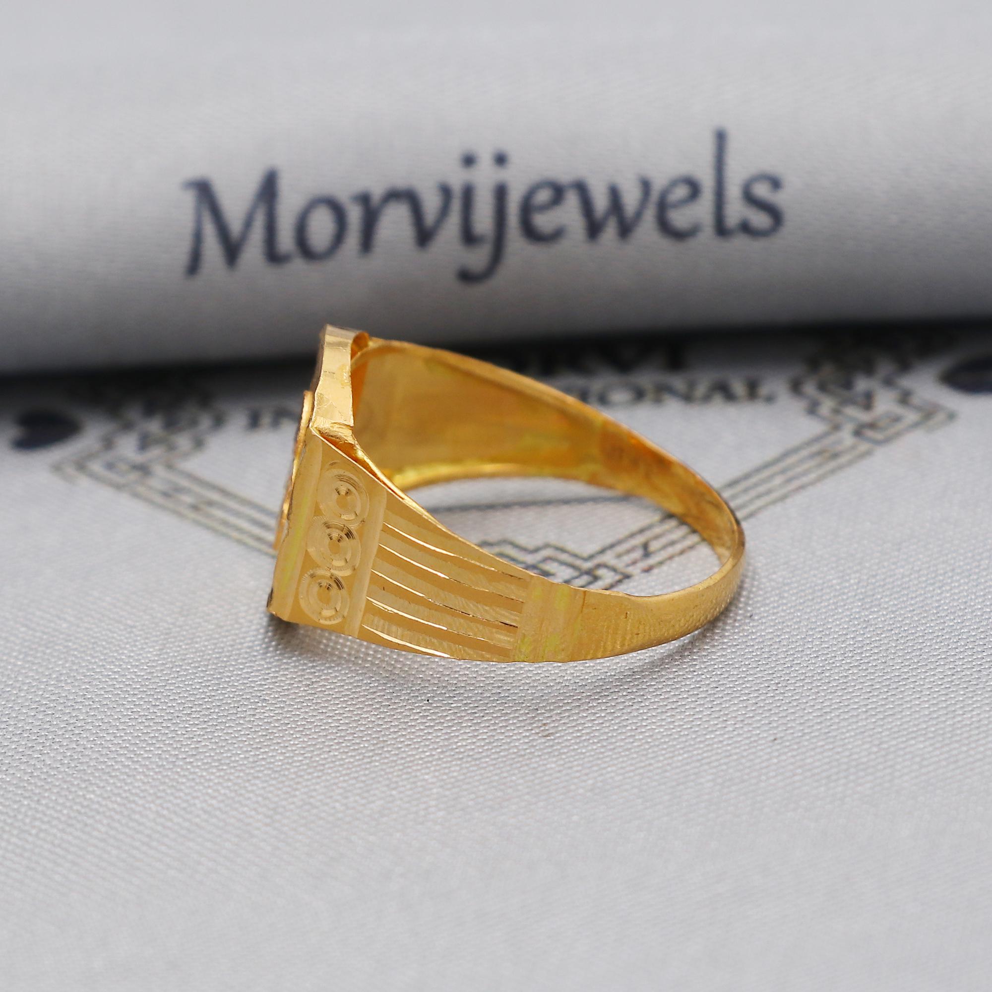 j*9様 Solid Beat OBAKE RING #20 ka-yu S 9 OM Solid 22k Yellow Gold Ring Size 6 7 8 and All Size, 22k Gold