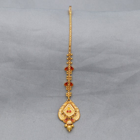 Gold tikka designs with price deals