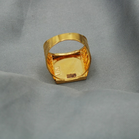 Buy Palladium & 22k Yellow Gold Ring Best Anniversary Gift for Him Premium  Gifts Palladium Metal Palladium Ring Mens Gold Jewellery Ruby Ring Online  in India - Etsy