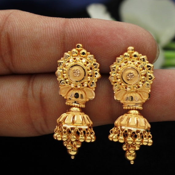 Latest gold jhumka design 2023 ll Sone ke jhumke ki design ll Gold earrings  design with price ll - YouTube