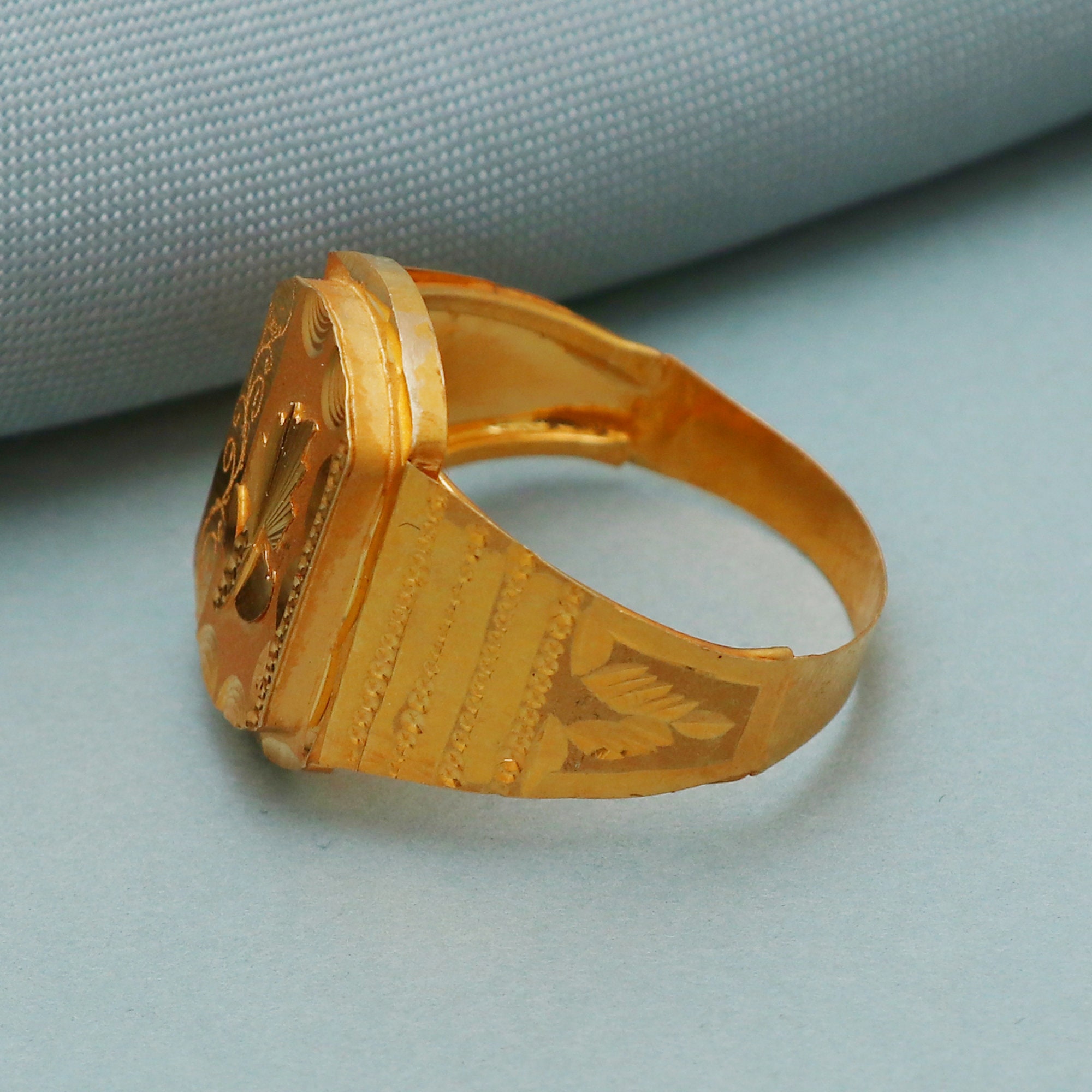 Irl Gold Rings 22k Real Gold Ring - Etsy