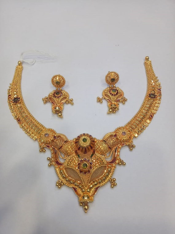 Pure gold necklace shop with price
